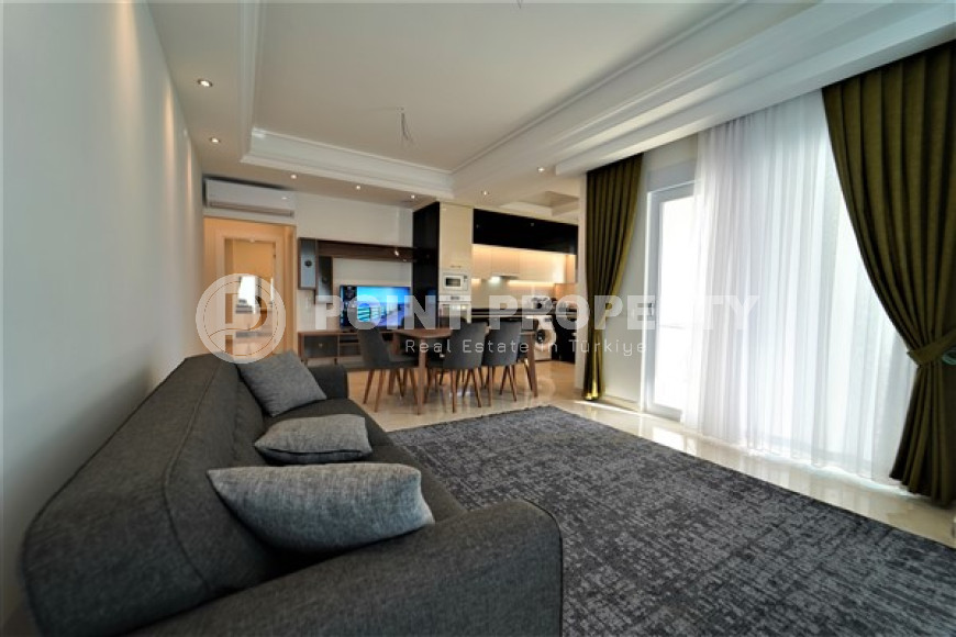 Luxurious apartment 130 m² in a new residence with a shopping complex, Mahmutlar, Alanya-id-3099-photo-12