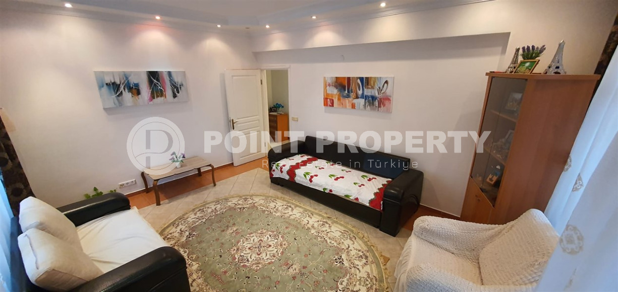 Недорогая трёхкомнатная квартира в 450 метрах от моря, Махмутлар, Аланья-id-3103-фото-8