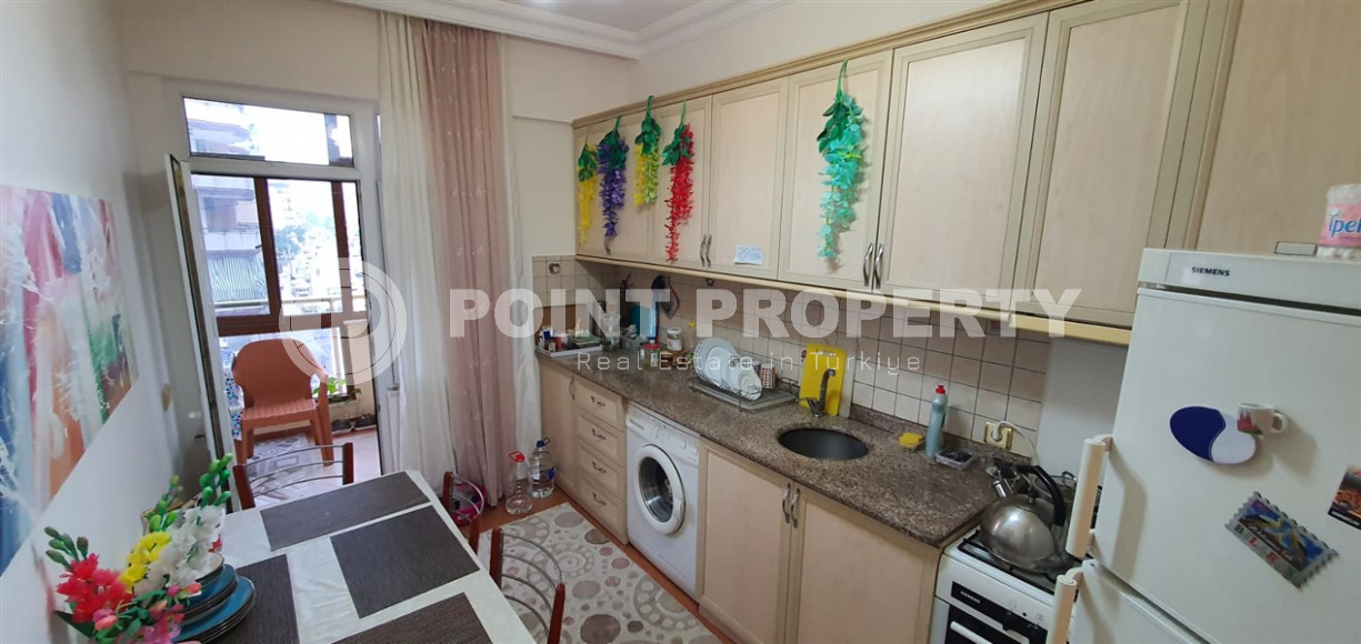 Недорогая трёхкомнатная квартира в 450 метрах от моря, Махмутлар, Аланья-id-3103-фото-12