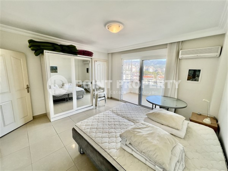 Комфортная для проживания квартира 125 м2 в районе Джикджилли, Аланья, в 400 метрах от центра-id-3105-фото-5