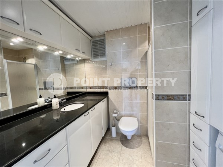 Комфортная для проживания квартира 125 м2 в районе Джикджилли, Аланья, в 400 метрах от центра-id-3105-фото-13