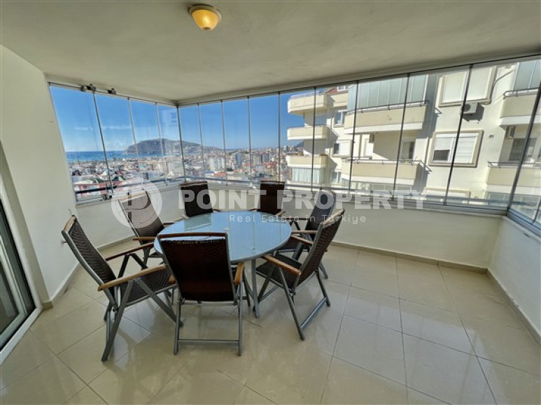 Комфортная для проживания квартира 125 м2 в районе Джикджилли, Аланья, в 400 метрах от центра-id-3105-фото-22