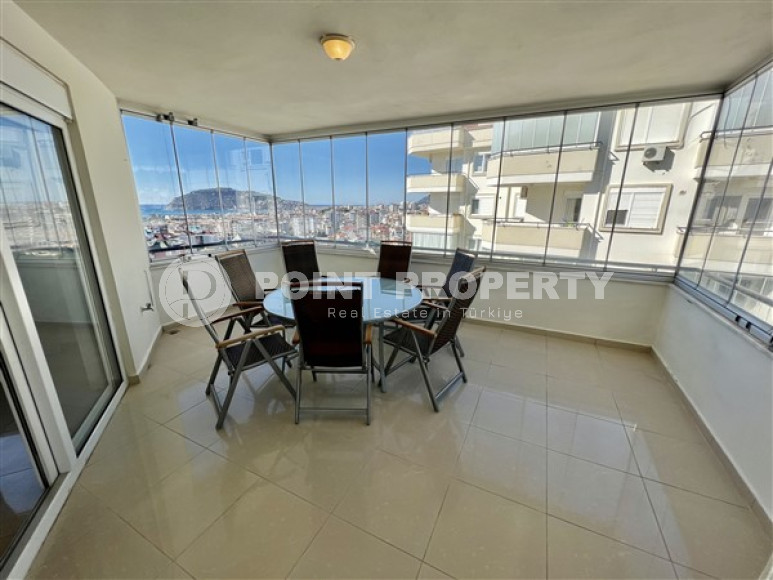 Комфортная для проживания квартира 125 м2 в районе Джикджилли, Аланья, в 400 метрах от центра-id-3105-фото-24