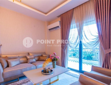 Недорогой и уютный пентхаус 115 м2, район Каргыджак, Аланья с видом на Торосские горы-id-3107-фото-2