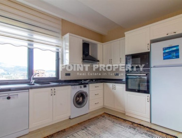 Недорогой и уютный пентхаус 115 м2, район Каргыджак, Аланья с видом на Торосские горы-id-3107-фото-3