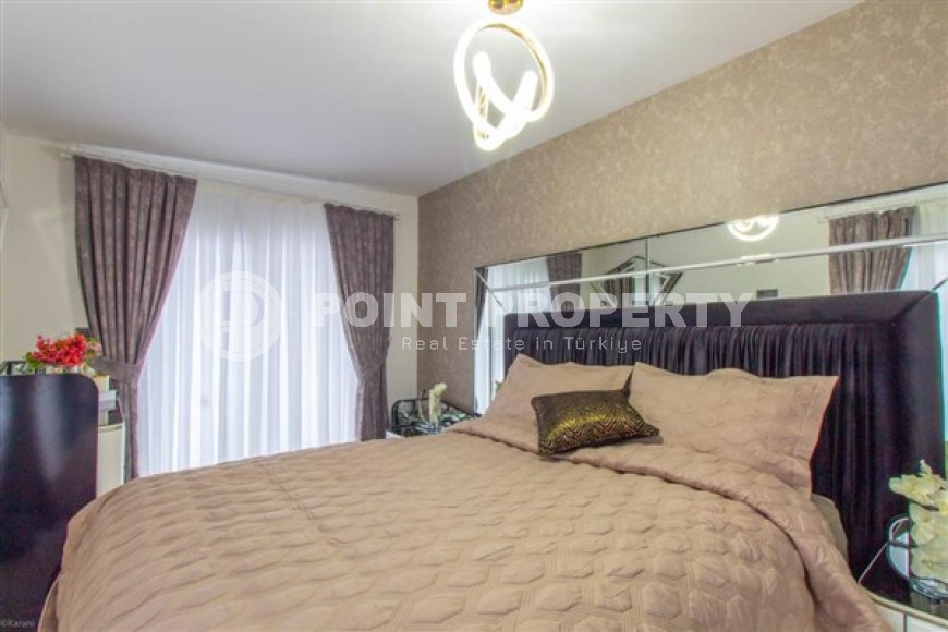 Недорогой и уютный пентхаус 115 м2, район Каргыджак, Аланья с видом на Торосские горы-id-3107-фото-5