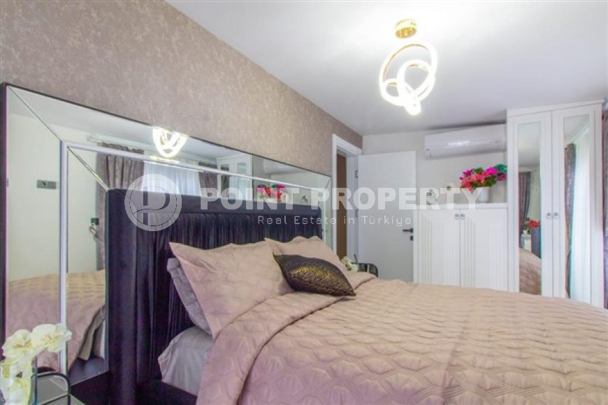 Недорогой и уютный пентхаус 115 м2, район Каргыджак, Аланья с видом на Торосские горы-id-3107-фото-7