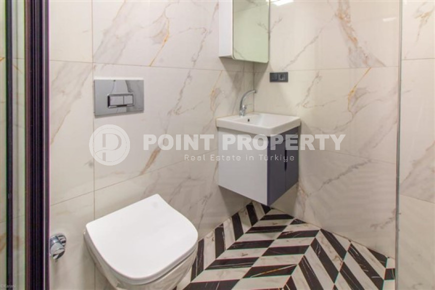 Недорогой и уютный пентхаус 115 м2, район Каргыджак, Аланья с видом на Торосские горы-id-3107-фото-9