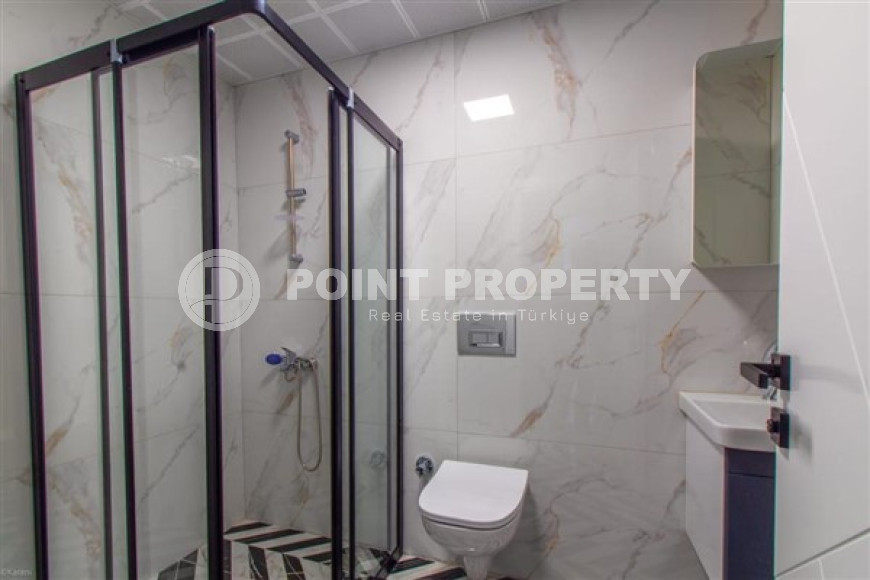 Недорогой и уютный пентхаус 115 м2, район Каргыджак, Аланья с видом на Торосские горы-id-3107-фото-12