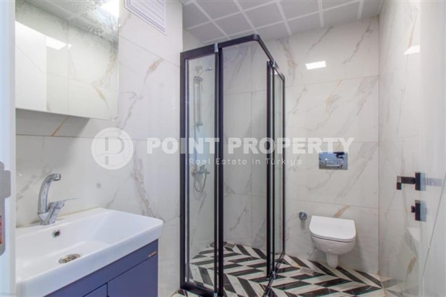 Недорогой и уютный пентхаус 115 м2, район Каргыджак, Аланья с видом на Торосские горы-id-3107-фото-13