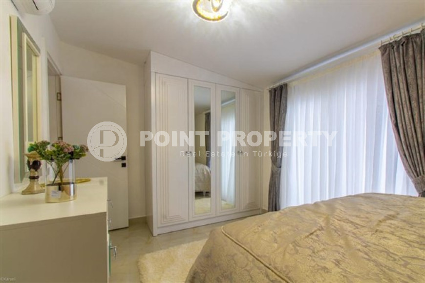 Недорогой и уютный пентхаус 115 м2, район Каргыджак, Аланья с видом на Торосские горы-id-3107-фото-16