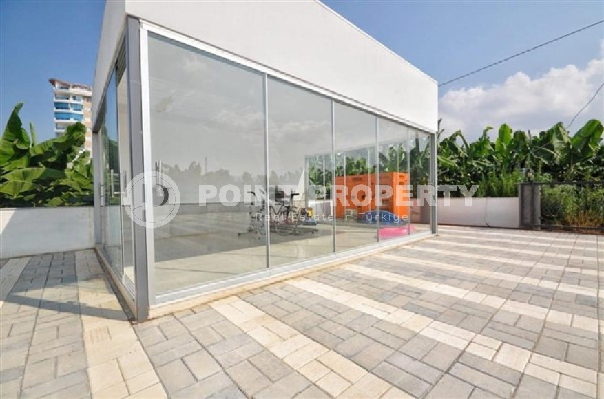 Недорогой и уютный пентхаус 115 м2, район Каргыджак, Аланья с видом на Торосские горы-id-3107-фото-17