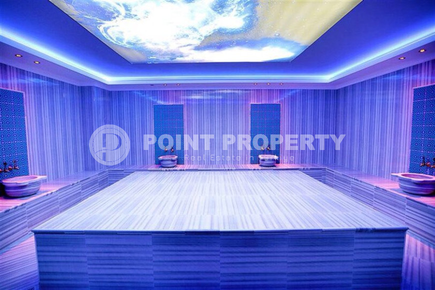 Трёхкомнатная квартира средней площади в одном из самых красивых комплексов района Тосмур, Аланья-id-3111-фото-5