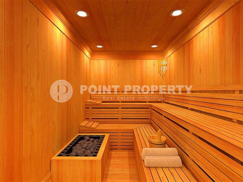 Трёхкомнатная квартира средней площади в одном из самых красивых комплексов района Тосмур, Аланья-id-3111-фото-6