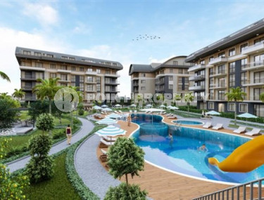 Apartment 1+1 in a luxurious new complex with its own cinema, Upper Oba, Alanya-id-3113-photo-1