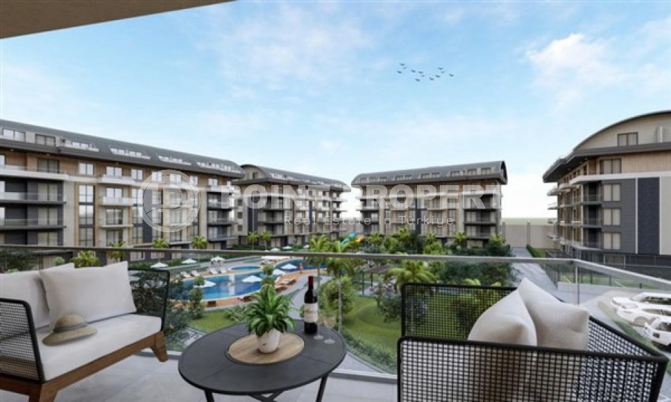 Apartment 1+1 in a luxurious new complex with its own cinema, Upper Oba, Alanya-id-3113-photo-2