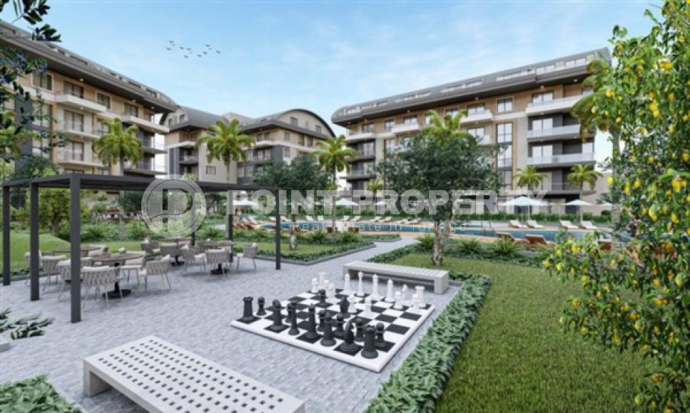 Apartment 1+1 in a luxurious new complex with its own cinema, Upper Oba, Alanya-id-3113-photo-3