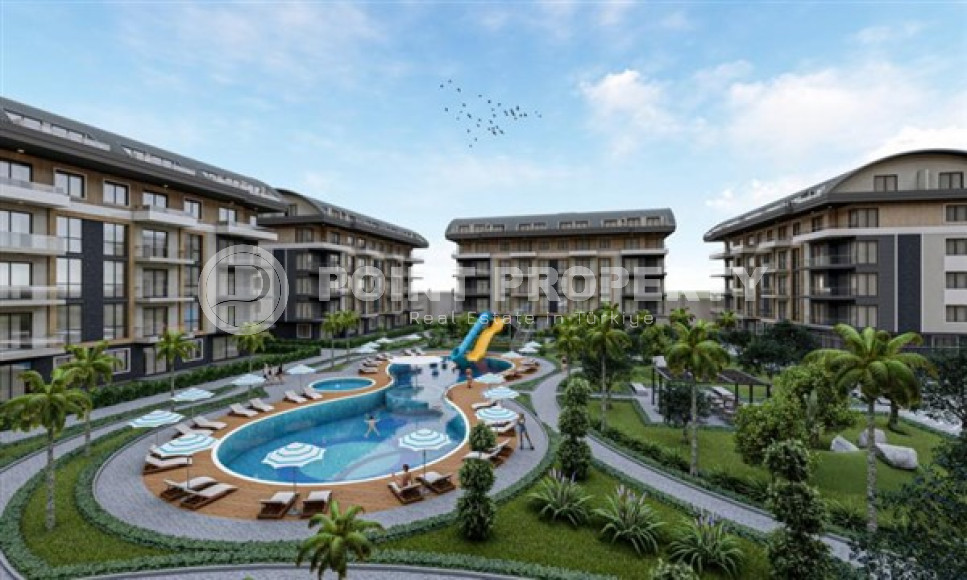 Apartment 1+1 in a luxurious new complex with its own cinema, Upper Oba, Alanya-id-3113-photo-4