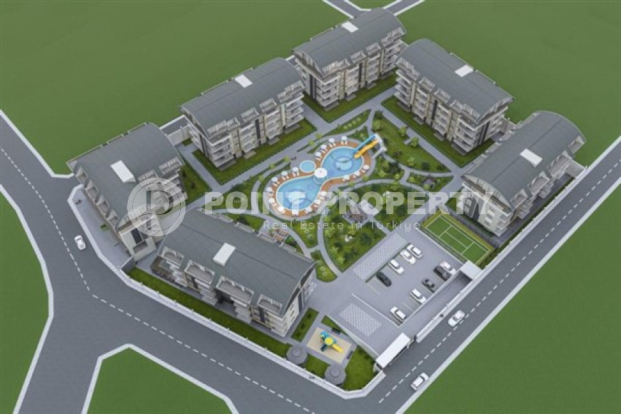 Apartment 1+1 in a luxurious new complex with its own cinema, Upper Oba, Alanya-id-3113-photo-6