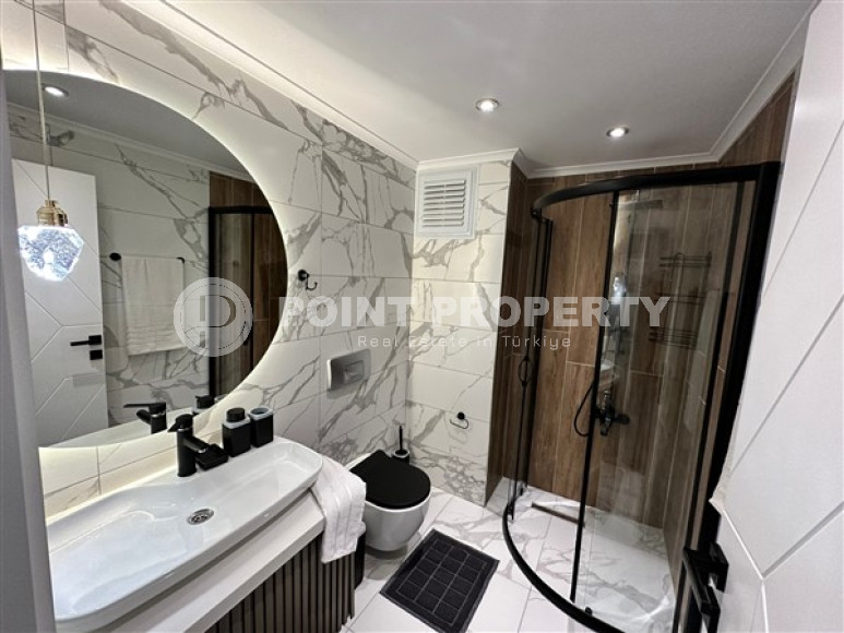 Респектабельные апартаменты 125 м2 с двумя ванными комнатами и балконами, Махмутлар, Аланья-id-3114-фото-9