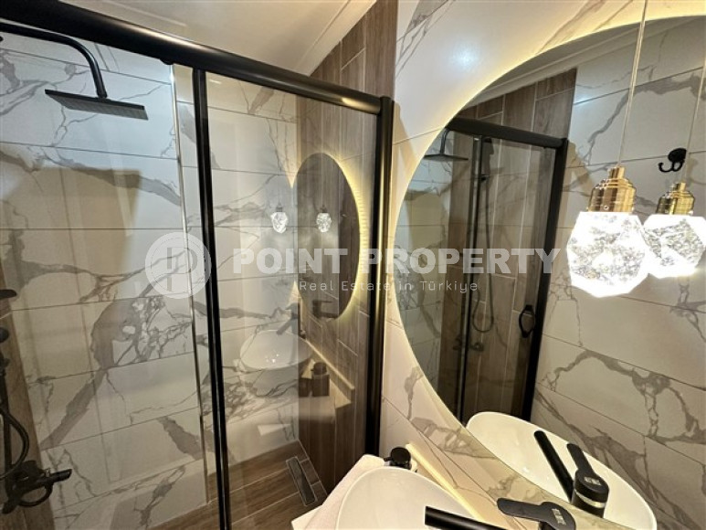 Респектабельные апартаменты 125 м2 с двумя ванными комнатами и балконами, Махмутлар, Аланья-id-3114-фото-12