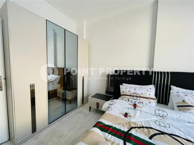 Небольшая квартира 1+1 по хорошей цене, район Махмутлар, Аланья в комплексе 2018 года-id-3115-фото-12