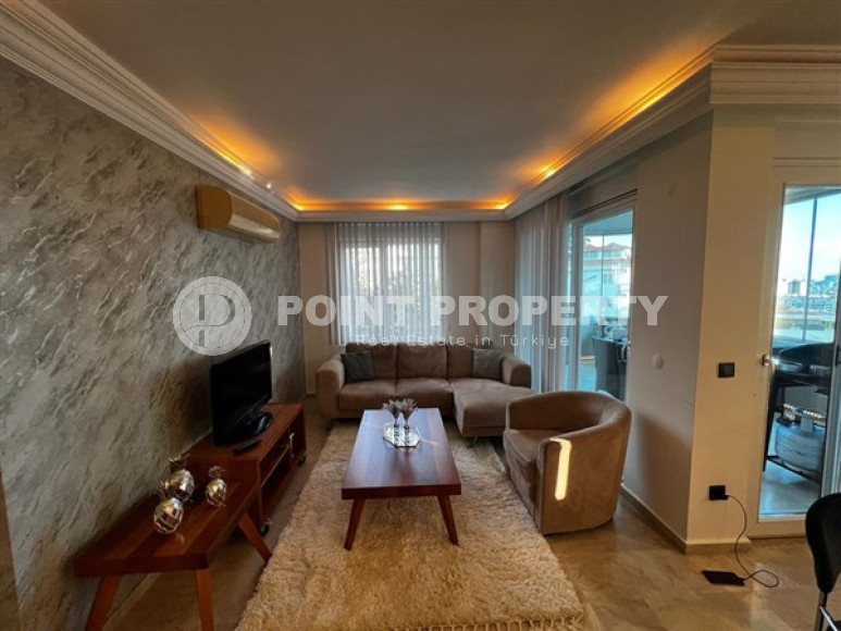 Удобная квартира 2+1 в доме 2015 года в районе верхняя Оба, Аланья-id-3116-фото-4