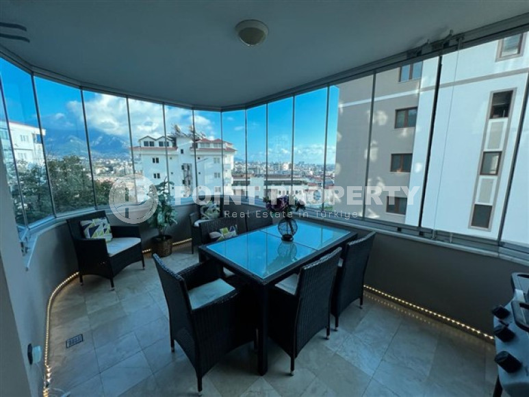 Удобная квартира 2+1 в доме 2015 года в районе верхняя Оба, Аланья-id-3116-фото-8