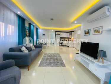 Cozy apartment with furniture and appliances in Mahmutlar 70 sq.m.-id-1275-photo-4