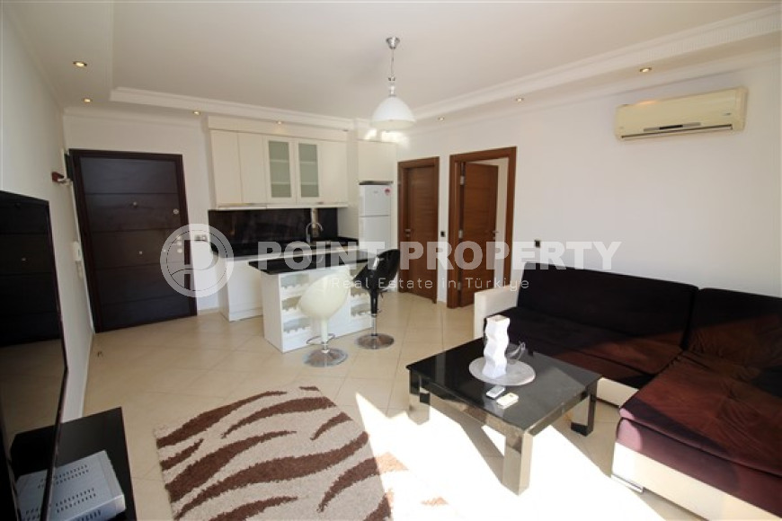 Комфортабельные апартаменты 1+1 в 150 метрах от моря, нижняя Оба, Аланья-id-3117-фото-9