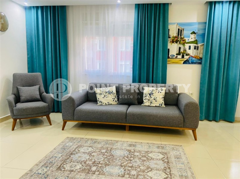 Cozy apartment with furniture and appliances in Mahmutlar 70 sq.m.-id-1275-photo-6