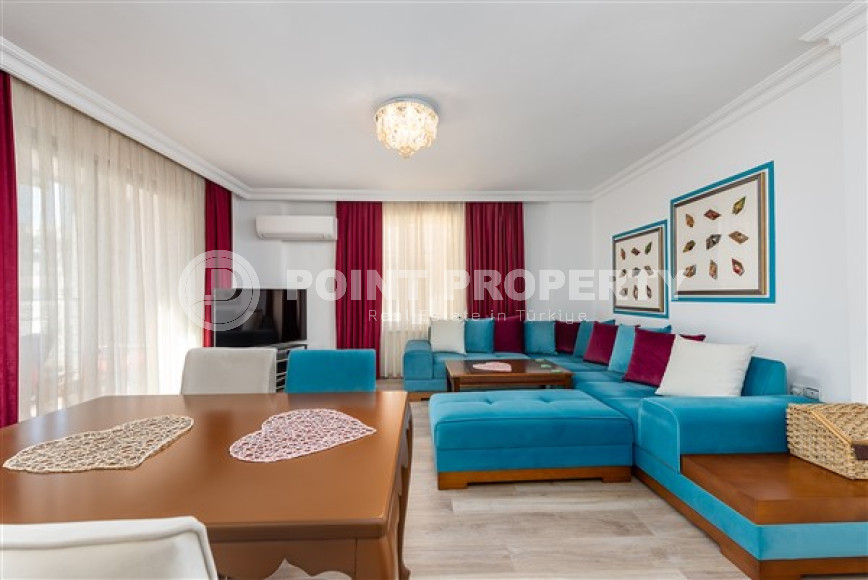 Bright luxury apartment 1+1 300 meters from Cleopatra Beach, Alanya, center-id-3122-photo-1