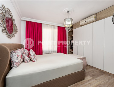 Светлая фешенебельная квартира 1+1 в 300 метрах от пляжа Клеопатры, Аланья, центр-id-3122-фото-3