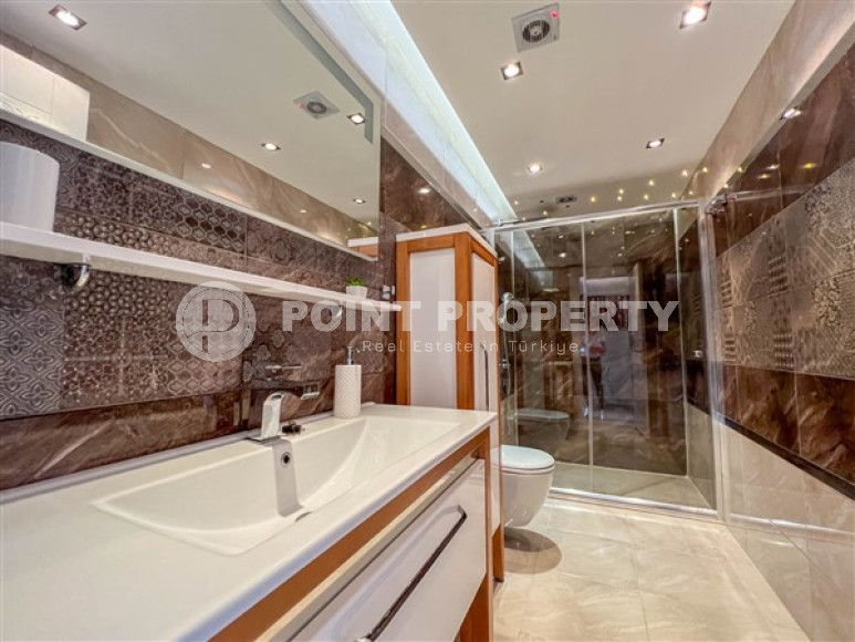 Элегантная двухуровневая квартира с интересной планировкой 3+1, Оба, Аланья-id-3123-фото-3