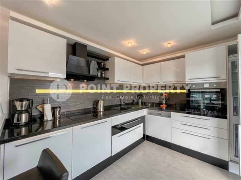 Элегантная двухуровневая квартира с интересной планировкой 3+1, Оба, Аланья-id-3123-фото-18