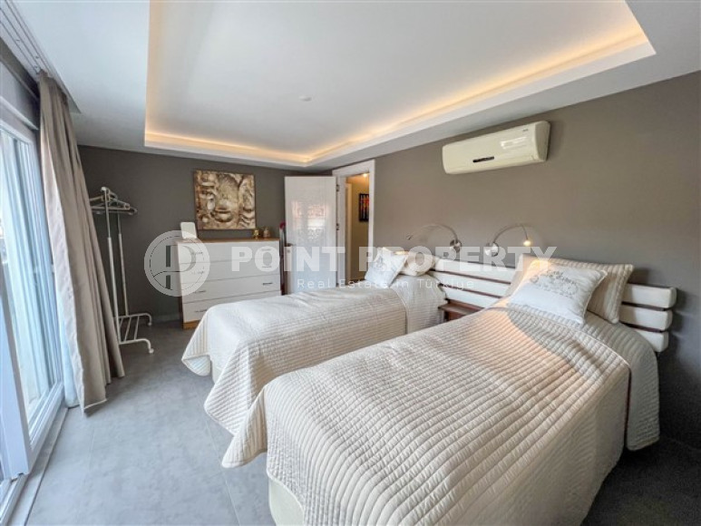 Элегантная двухуровневая квартира с интересной планировкой 3+1, Оба, Аланья-id-3123-фото-28