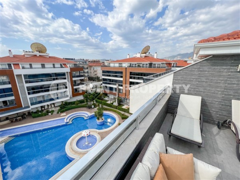 Элегантная двухуровневая квартира с интересной планировкой 3+1, Оба, Аланья-id-3123-фото-34