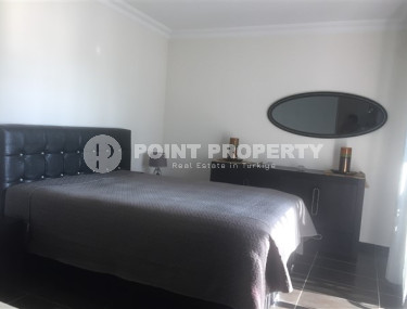 Ухоженная трёхкомнатная квартира в жилом комплексе с богатой инфраструктурой, Оба, Аланья-id-3126-фото-4