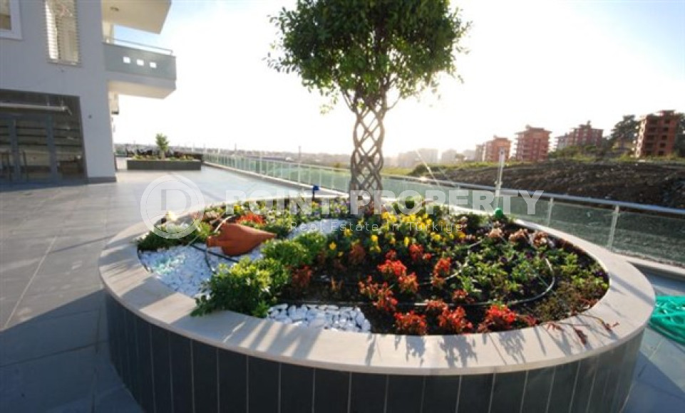 Ухоженная трёхкомнатная квартира в жилом комплексе с богатой инфраструктурой, Оба, Аланья-id-3126-фото-7