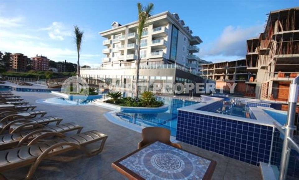 Ухоженная трёхкомнатная квартира в жилом комплексе с богатой инфраструктурой, Оба, Аланья-id-3126-фото-12