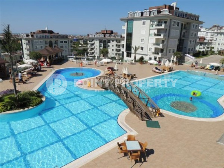 Ухоженная трёхкомнатная квартира в жилом комплексе с богатой инфраструктурой, Оба, Аланья-id-3126-фото-17