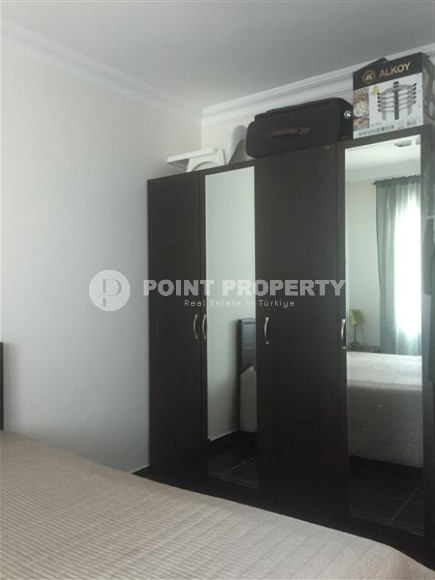 Ухоженная трёхкомнатная квартира в жилом комплексе с богатой инфраструктурой, Оба, Аланья-id-3126-фото-25