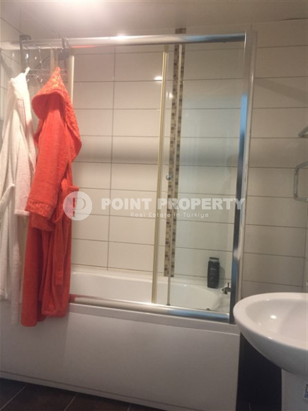 Ухоженная трёхкомнатная квартира в жилом комплексе с богатой инфраструктурой, Оба, Аланья-id-3126-фото-26