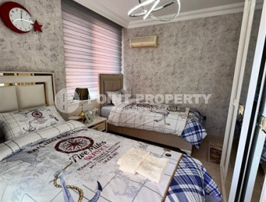 Роскошная трёхкомнатная квартира 115 м2, район Махмутлар, Аланья, в 250 метрах от моря-id-3127-фото-4