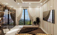Three-storey premium villa of 350 m2 under construction in Alanya, Tepe with five rooms-id-3129-photo-4