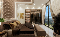 Three-storey premium villa of 350 m2 under construction in Alanya, Tepe with five rooms-id-3129-photo-5
