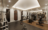 Three-storey premium villa of 350 m2 under construction in Alanya, Tepe with five rooms-id-3129-photo-6