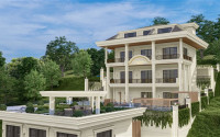 Three-storey premium villa of 350 m2 under construction in Alanya, Tepe with five rooms-id-3129-photo-12