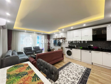 Очаровательная квартира с двумя спальнями в жилом комплексе городского типа, Тосмур, Аланья-id-3133-фото-2