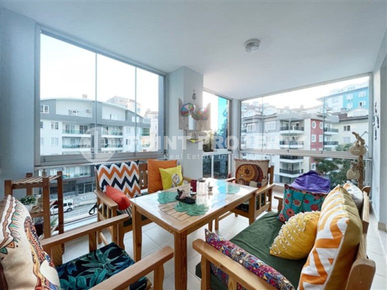 Очаровательная квартира с двумя спальнями в жилом комплексе городского типа, Тосмур, Аланья-id-3133-фото-6